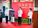 Presiden RI: Vaksin AstraZaneca Siap Disalurkan ke Ponpes-Ponpes di Jawa Timur