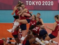 Tim Voli Putri Kembali Raih Medali Emas, AS Dipastikan Jadi Juara Utama Olimpiade Tokyo 2020