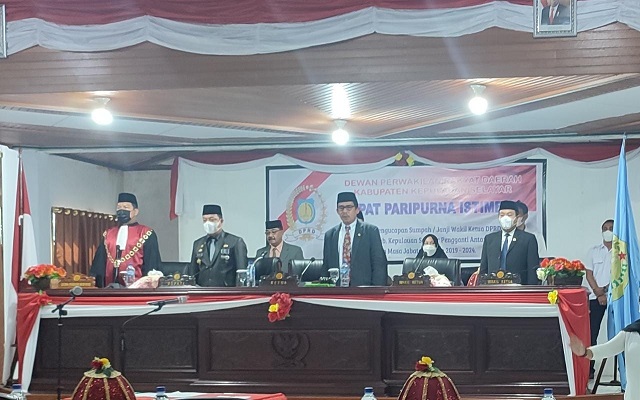 Pengambilan Sumpah dan Janji Andi Idris sebagai Wakil Ketua DPRD