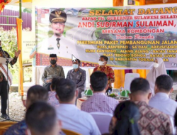 Plt Gubernur Sulsel Resmikan Ruas Jalan di Toraja Utara