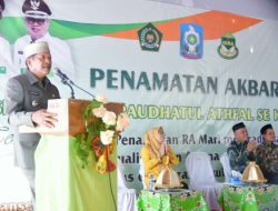 Hadiri Penamatan Akbar Raudhatul Atfal, Ini Harapan Bupati Kaswadi