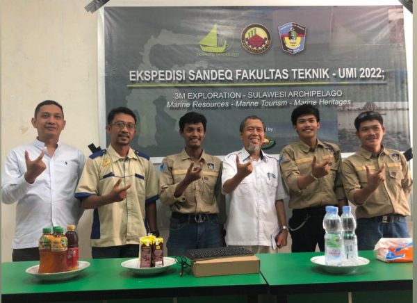 Tim Ekspedisi Sandeq Fakultas Teknik UMI Siap Mengarungi Laut Sulawesi