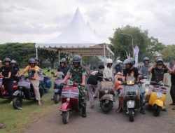 Scooters Berkumpul di Kawasan Wisata Soppeng