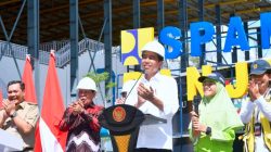 Jokowi Resmikan SPAM Banjarbakula di Kalimantan