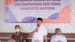 Bupati Soppeng Buka Gathering Ekosistem Desa Era Digitalisasi Non Tunai