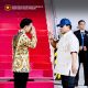 Wapres Gibran Memberi Hormat kepada Presiden Prabowo
